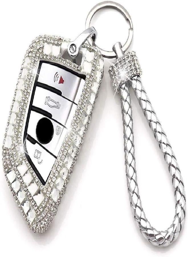 Keyless Entry Remote Control Smart Key Protective Shell Bag Holder Fob Case Key Chain Cover - Image 1